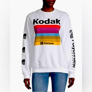 ✨NWT✨ Crew Neck Long Sleeve Sweatshirt- Kodak/Polychrome